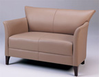modern contemporary wing-back sofa