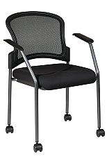 Pro Grid Stack Chair with Casters