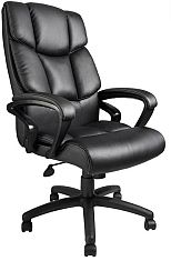 NTR Black Leather Executive Chair