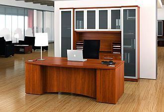 Midtown Laminate Executive Desk