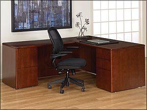 Westport Wood Veneer Desk