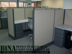 Staff Cubicles and Desks