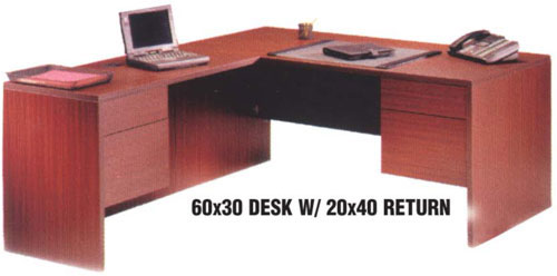 L-shape desk